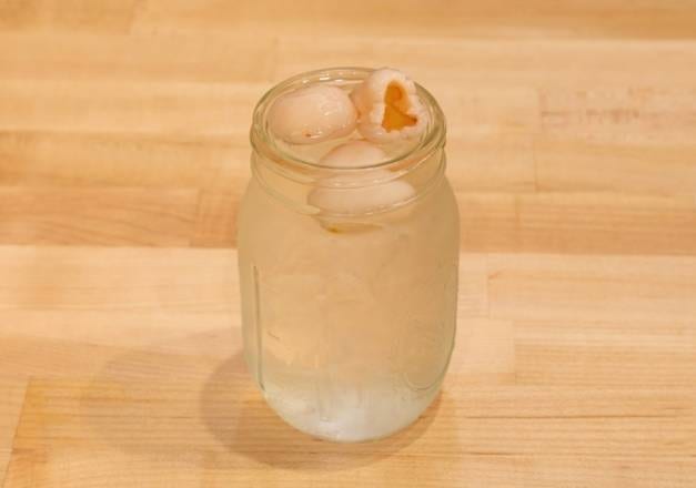 Lychee soda.