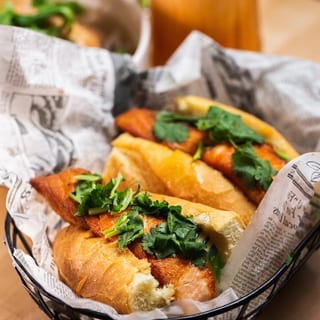 Bahn Mi: Salmon
